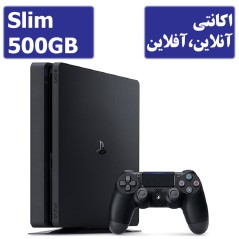 کنسول بازی PS4 Slim 500GB-استوک|کارکرده|دست دوم